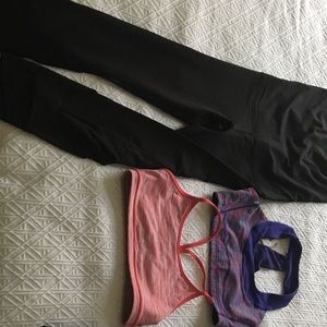 Lululemon Crops and Bras